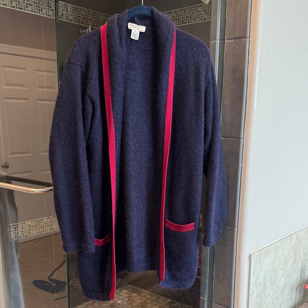 Dior Dark Textured Sweater
